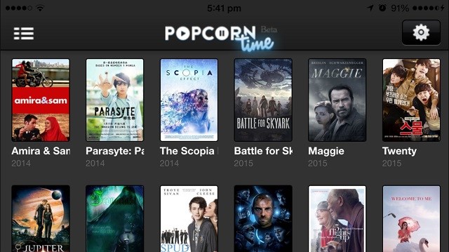 Popcorn App Mac Movies